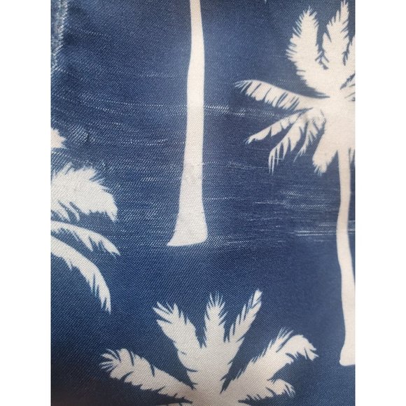 Spicy Tuna Men's Swim Trunks Shorts Palm Trees L Drawstring Waist Beach Summer - Picture 6 of 7